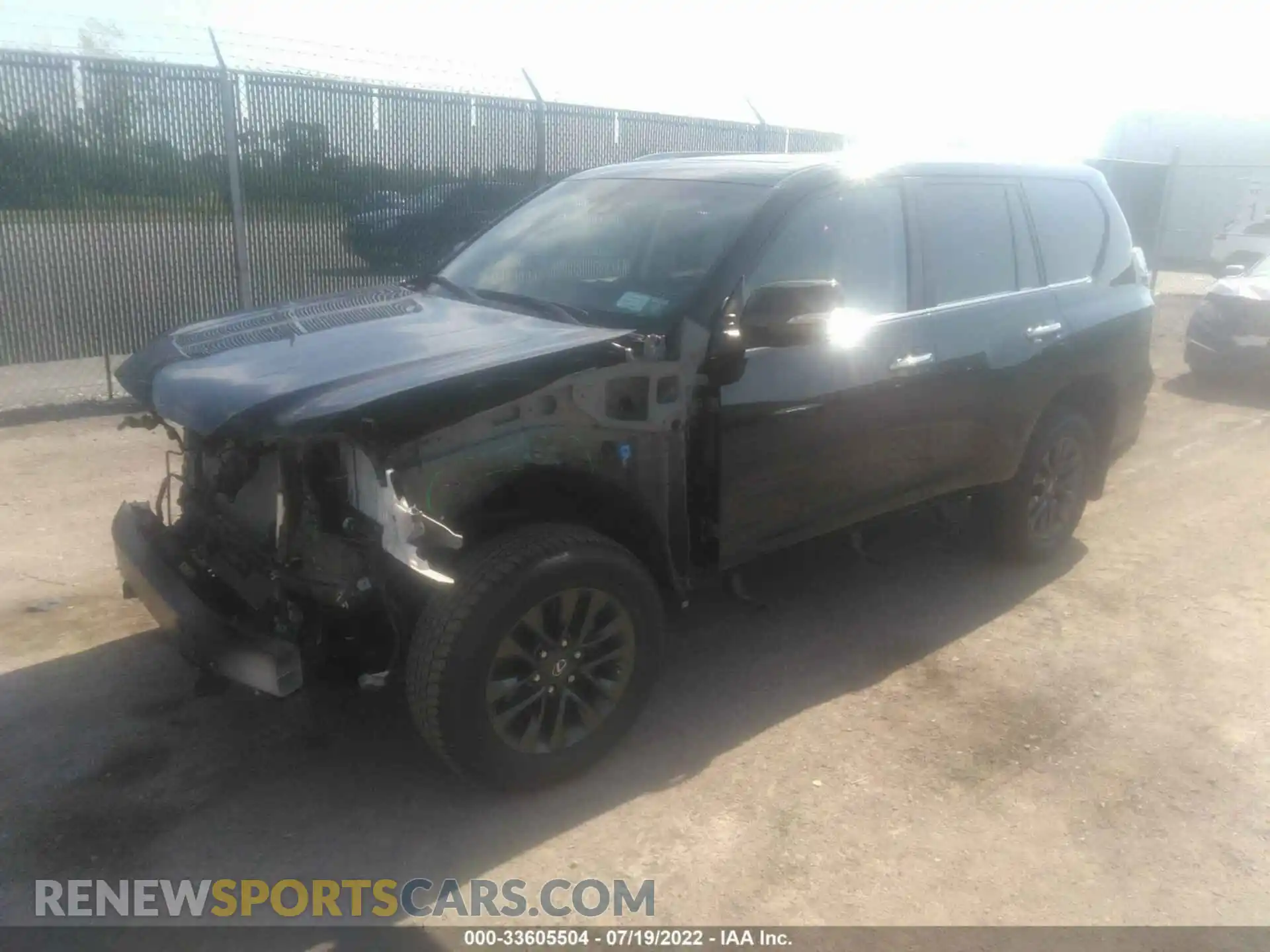 2 Photograph of a damaged car JTJAM7BX3M5270101 LEXUS GX 2021