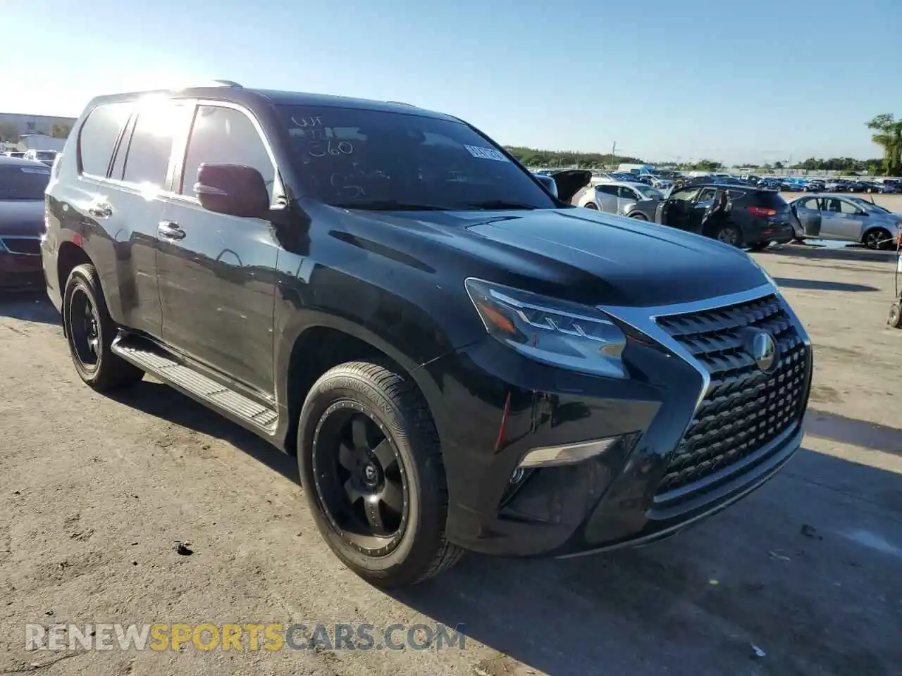1 Photograph of a damaged car JTJAM7BX3M5281602 LEXUS GX 2021
