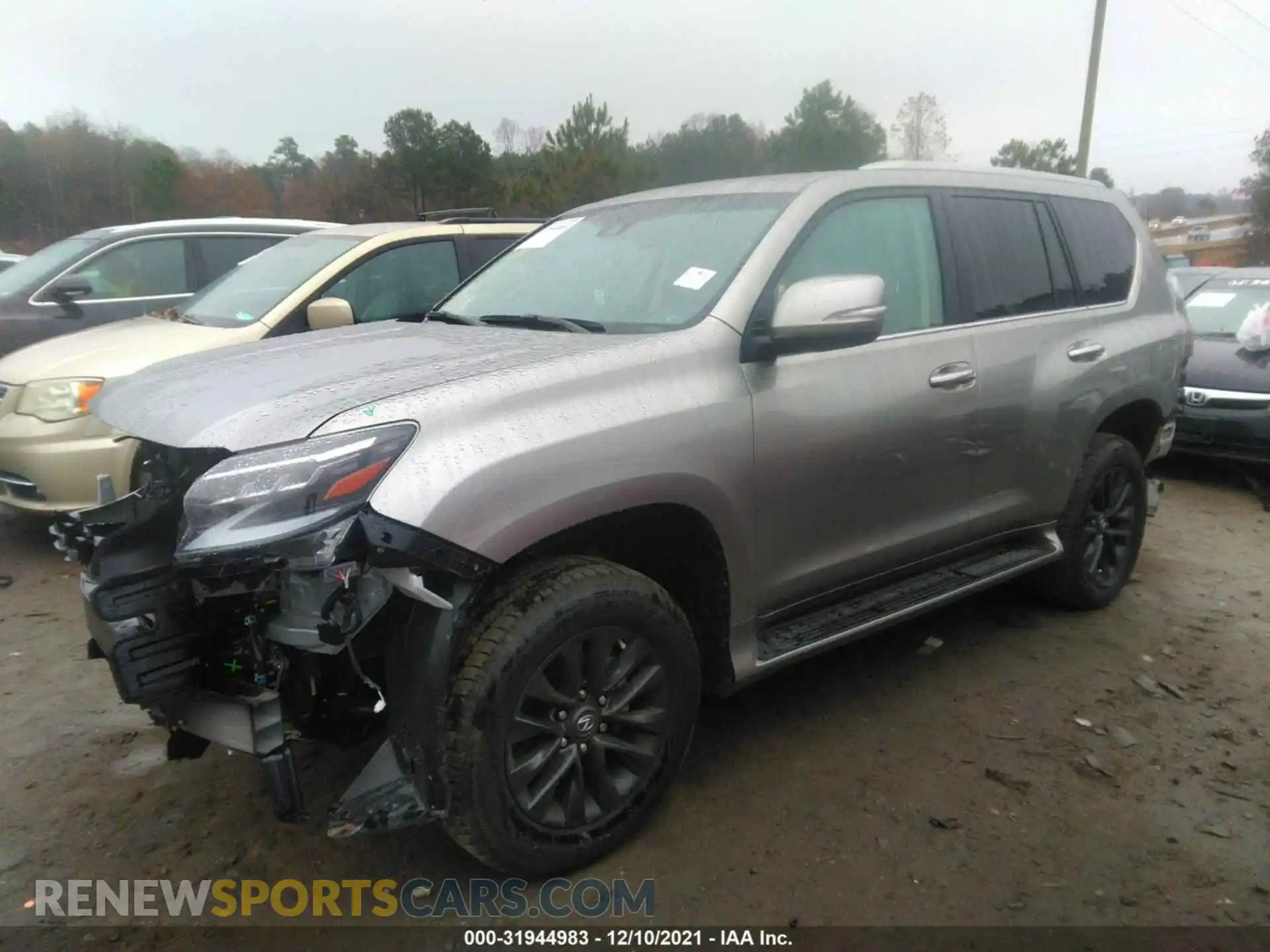 2 Фотография поврежденного автомобиля JTJAM7BX3M5283771 LEXUS GX 2021