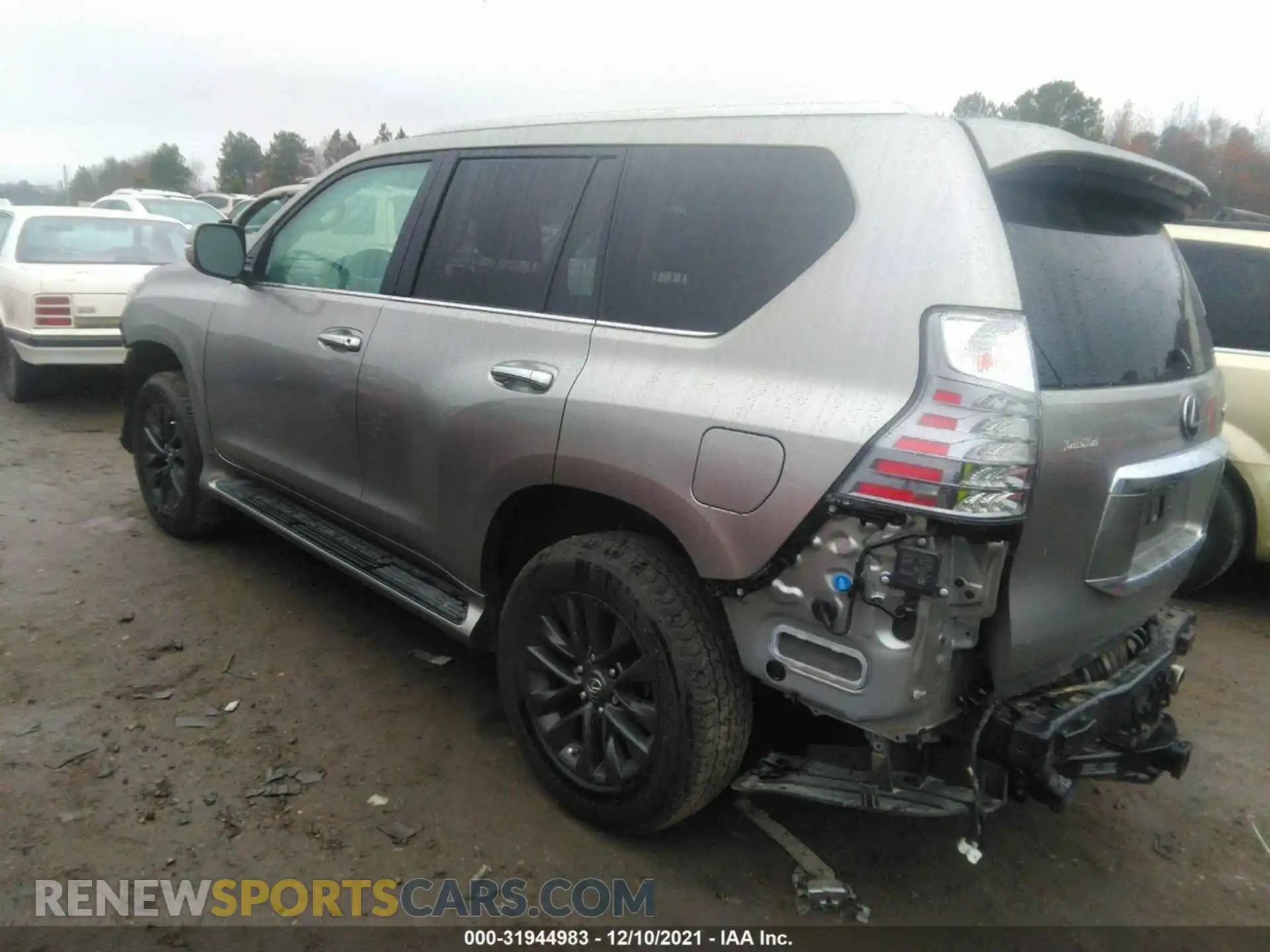 3 Фотография поврежденного автомобиля JTJAM7BX3M5283771 LEXUS GX 2021