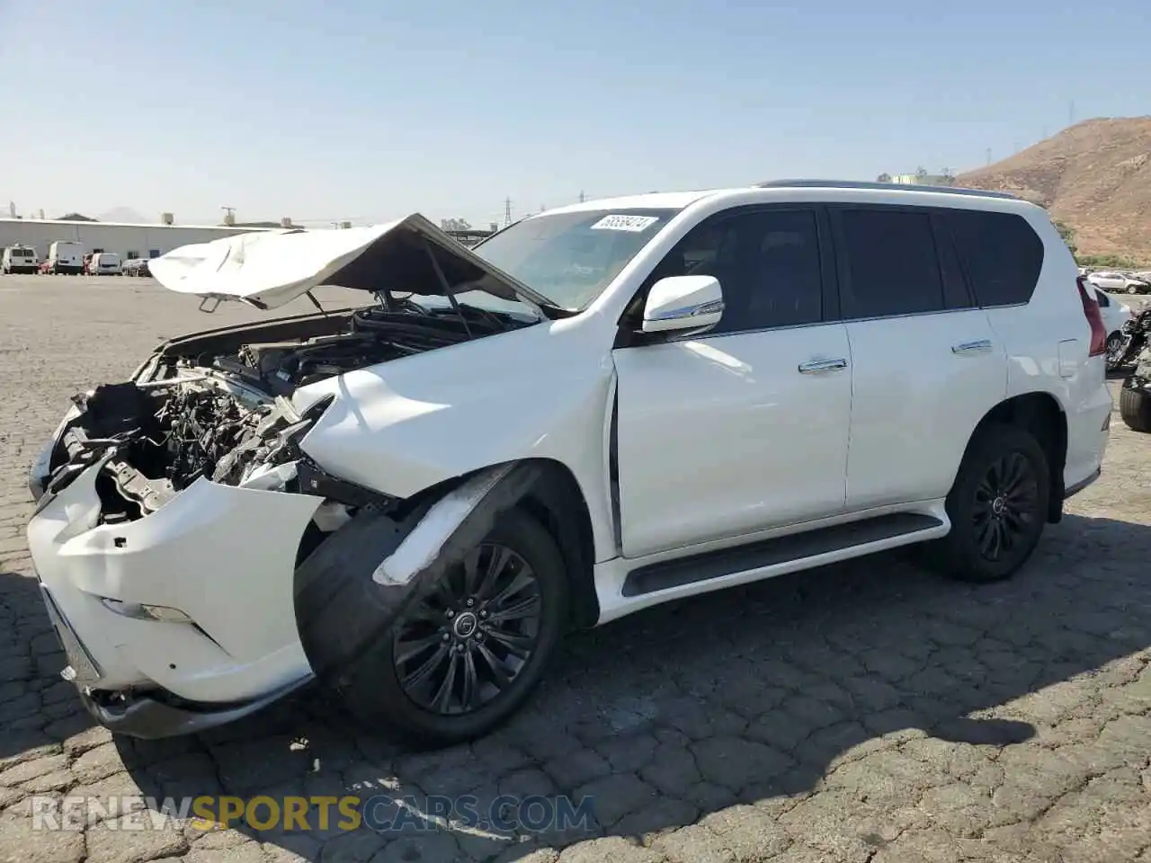 1 Photograph of a damaged car JTJAM7BX3M5297556 LEXUS GX 2021