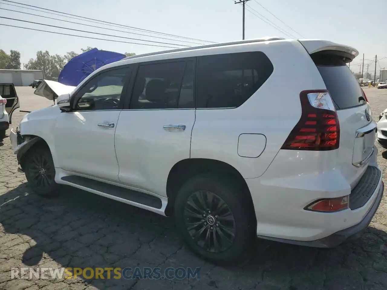 2 Photograph of a damaged car JTJAM7BX3M5297556 LEXUS GX 2021