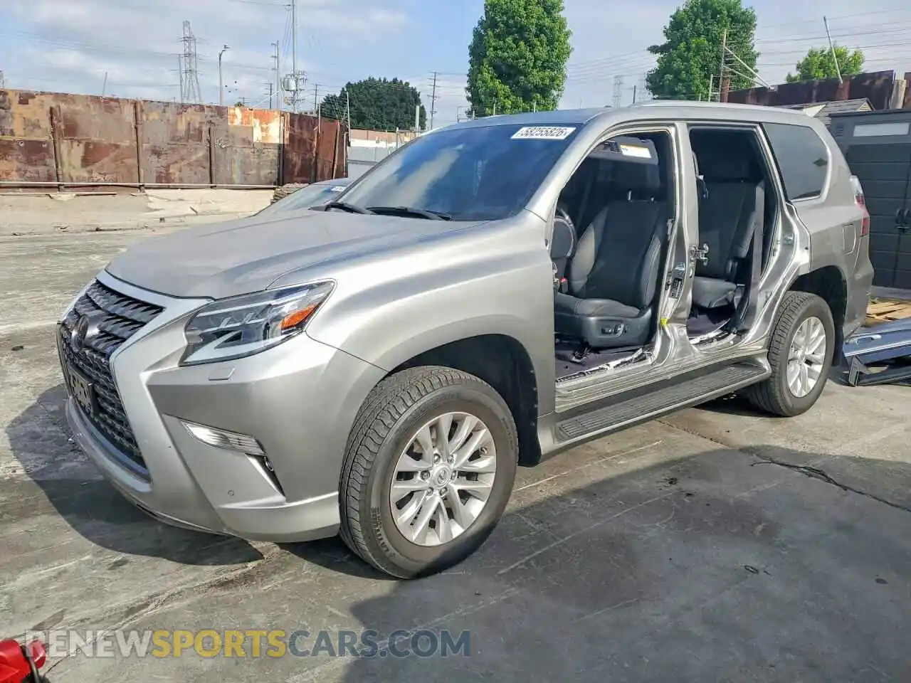 1 Фотография поврежденного автомобиля JTJAM7BX3M5298111 LEXUS GX 2021
