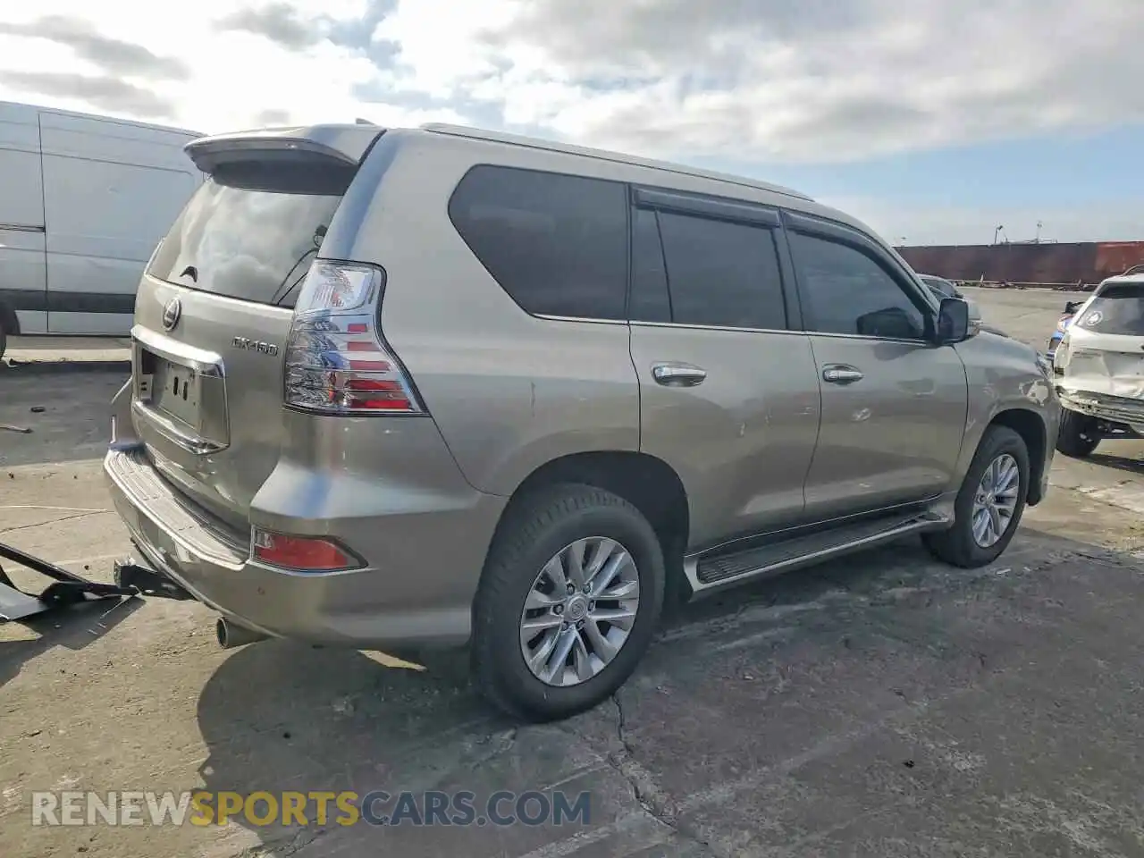 3 Фотография поврежденного автомобиля JTJAM7BX3M5298111 LEXUS GX 2021