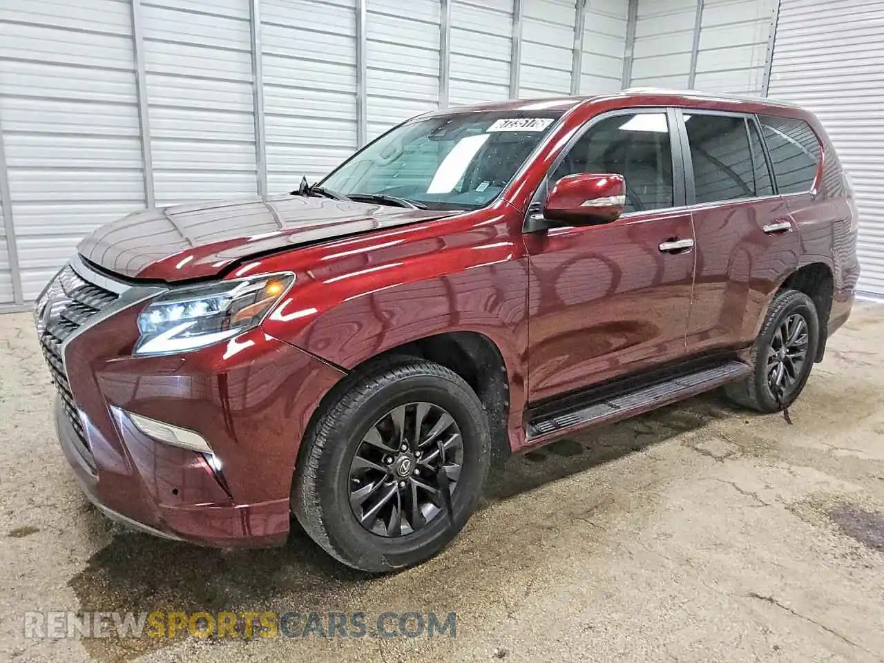 1 Photograph of a damaged car JTJAM7BX3M5303646 LEXUS GX 2021
