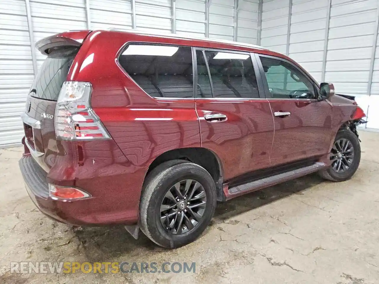 3 Photograph of a damaged car JTJAM7BX3M5303646 LEXUS GX 2021