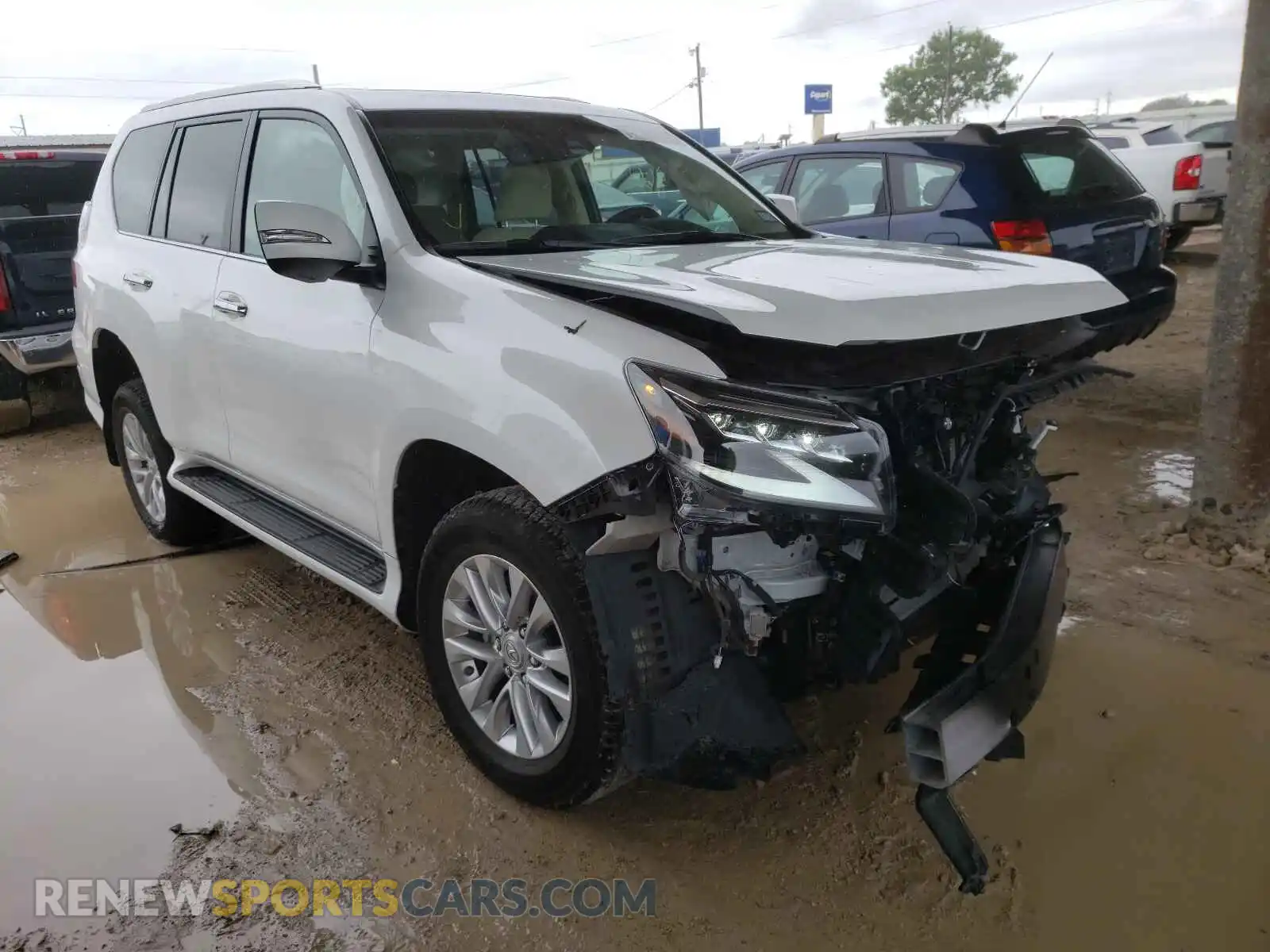 1 Photograph of a damaged car JTJAM7BX4M5269748 LEXUS GX 2021
