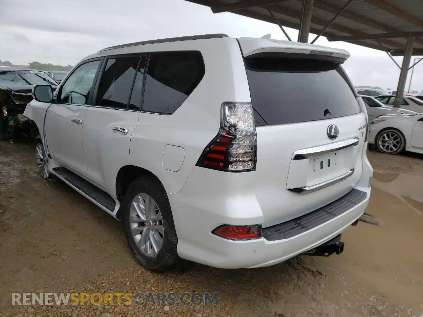 3 Photograph of a damaged car JTJAM7BX4M5269748 LEXUS GX 2021
