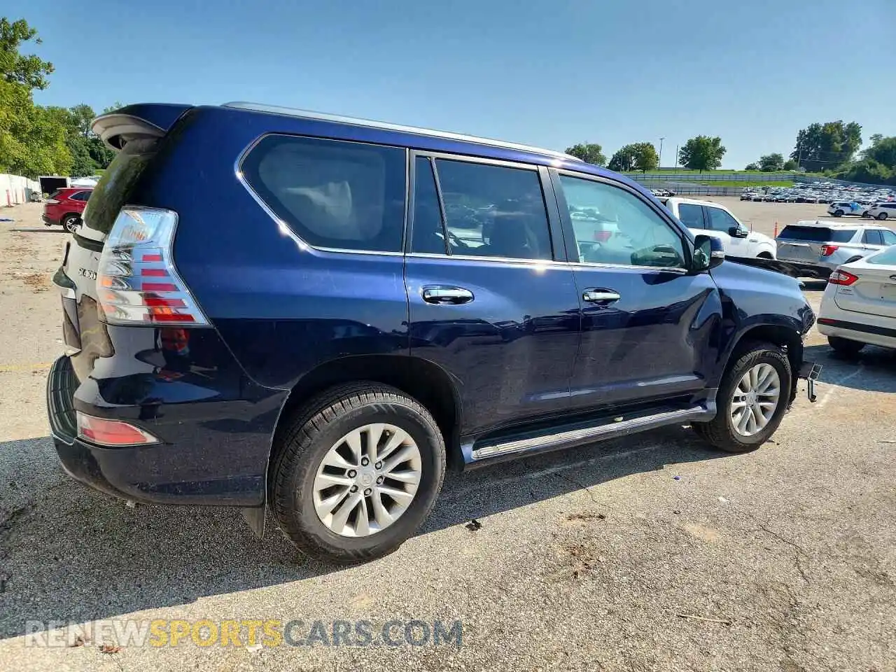 3 Фотография поврежденного автомобиля JTJAM7BX4M5270835 LEXUS GX 2021