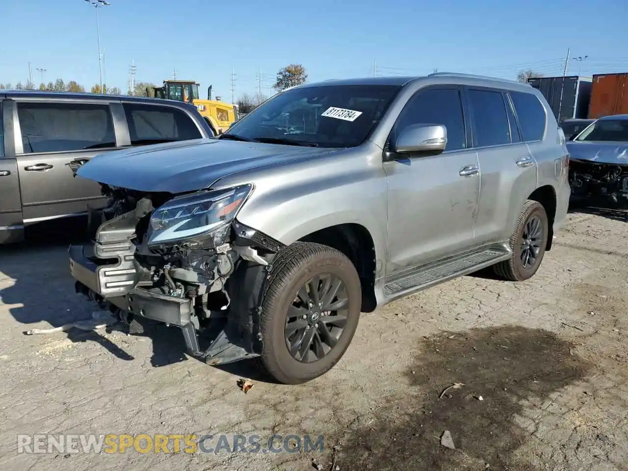1 Photograph of a damaged car JTJAM7BX4M5276389 LEXUS GX 2021