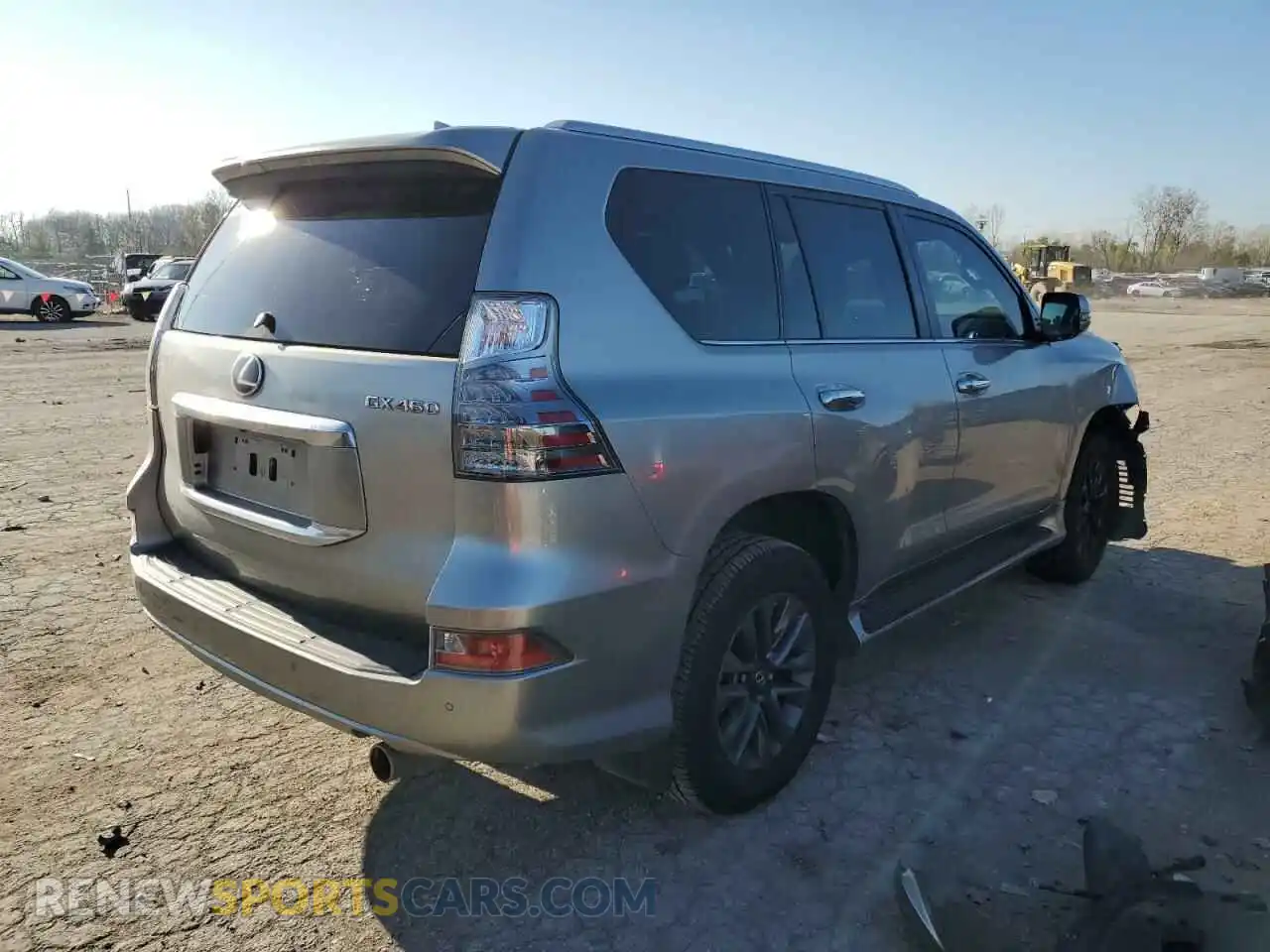 3 Photograph of a damaged car JTJAM7BX4M5276389 LEXUS GX 2021