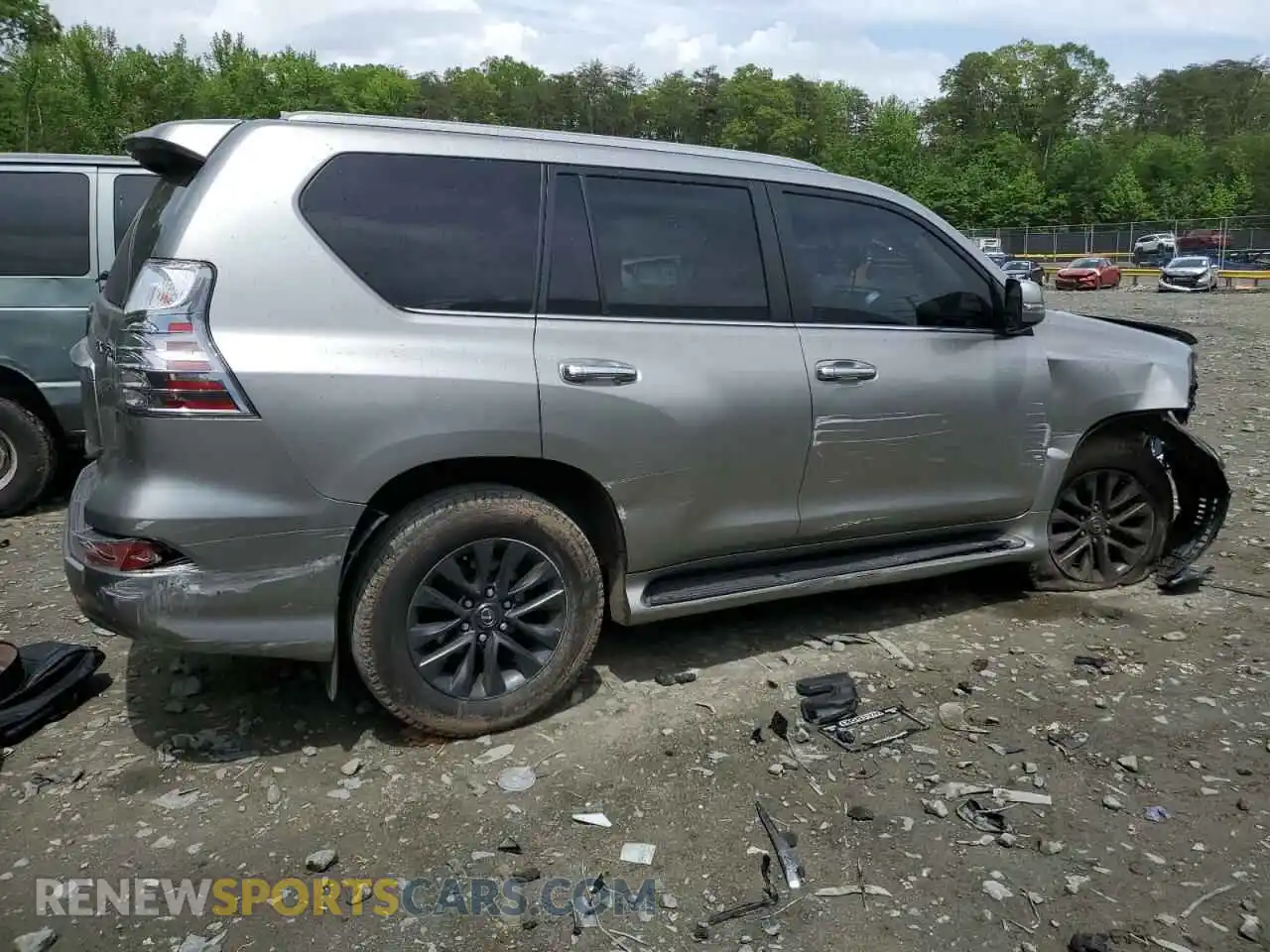 3 Photograph of a damaged car JTJAM7BX4M5276425 LEXUS GX 2021