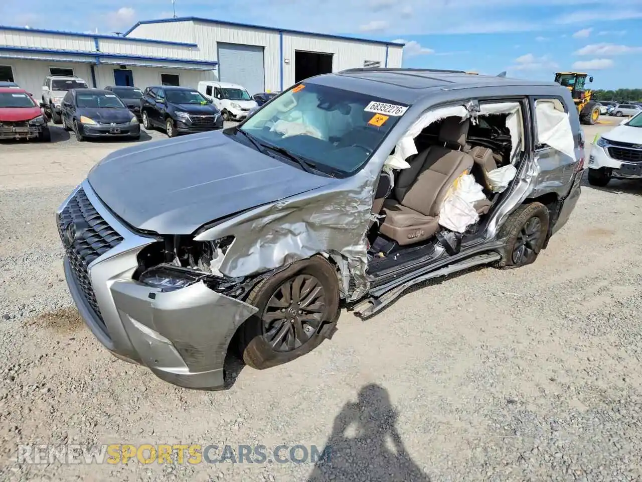 1 Photograph of a damaged car JTJAM7BX4M5286727 LEXUS GX 2021