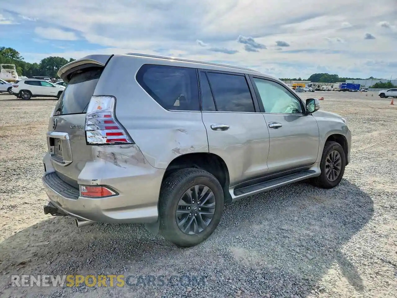 3 Photograph of a damaged car JTJAM7BX4M5286727 LEXUS GX 2021