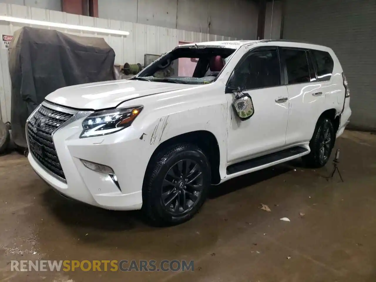 1 Photograph of a damaged car JTJAM7BX4M5291636 LEXUS GX 2021