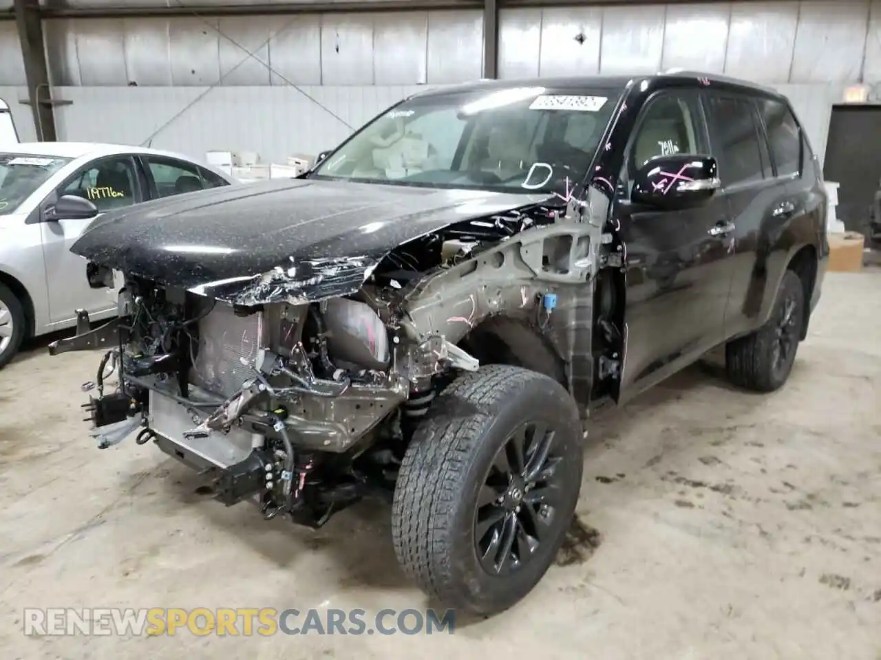 2 Photograph of a damaged car JTJAM7BX4M5295833 LEXUS GX 2021