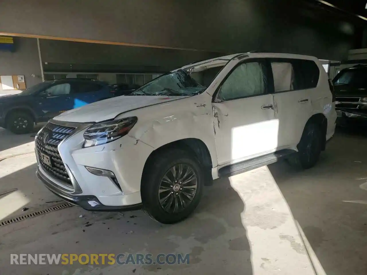 1 Photograph of a damaged car JTJAM7BX5M5268298 LEXUS GX 2021