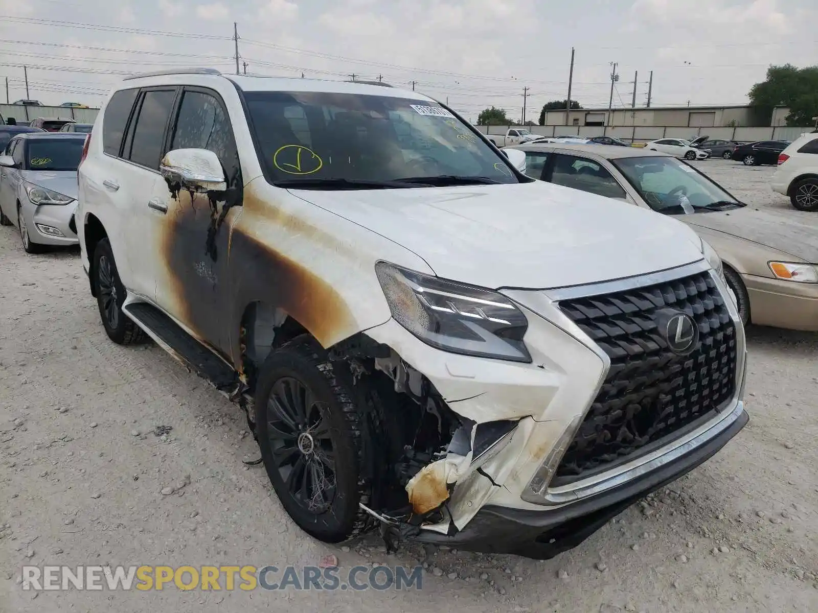 1 Фотография поврежденного автомобиля JTJAM7BX5M5270133 LEXUS GX 2021