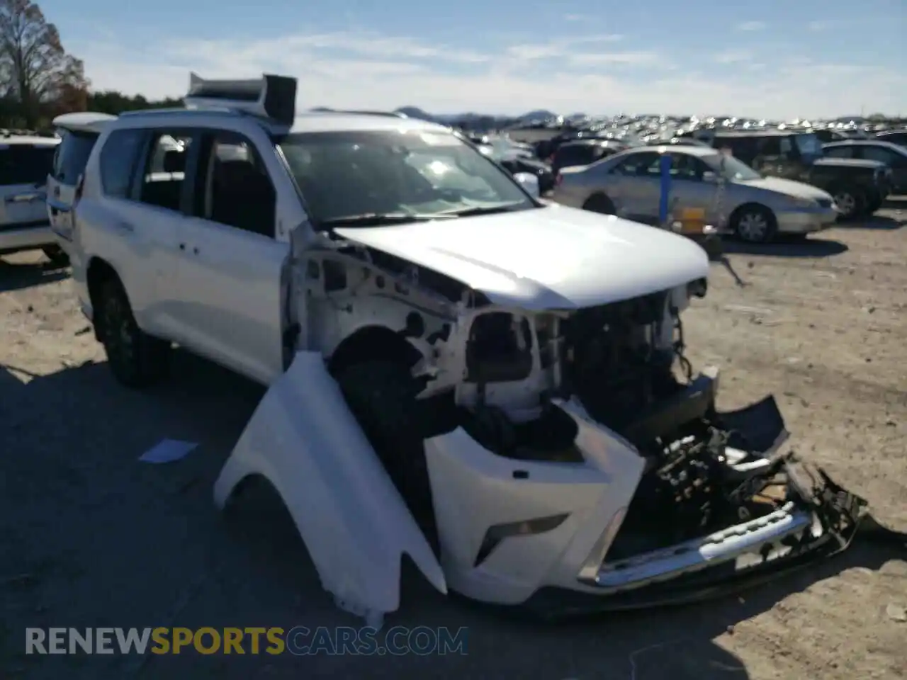 1 Photograph of a damaged car JTJAM7BX5M5281391 LEXUS GX 2021