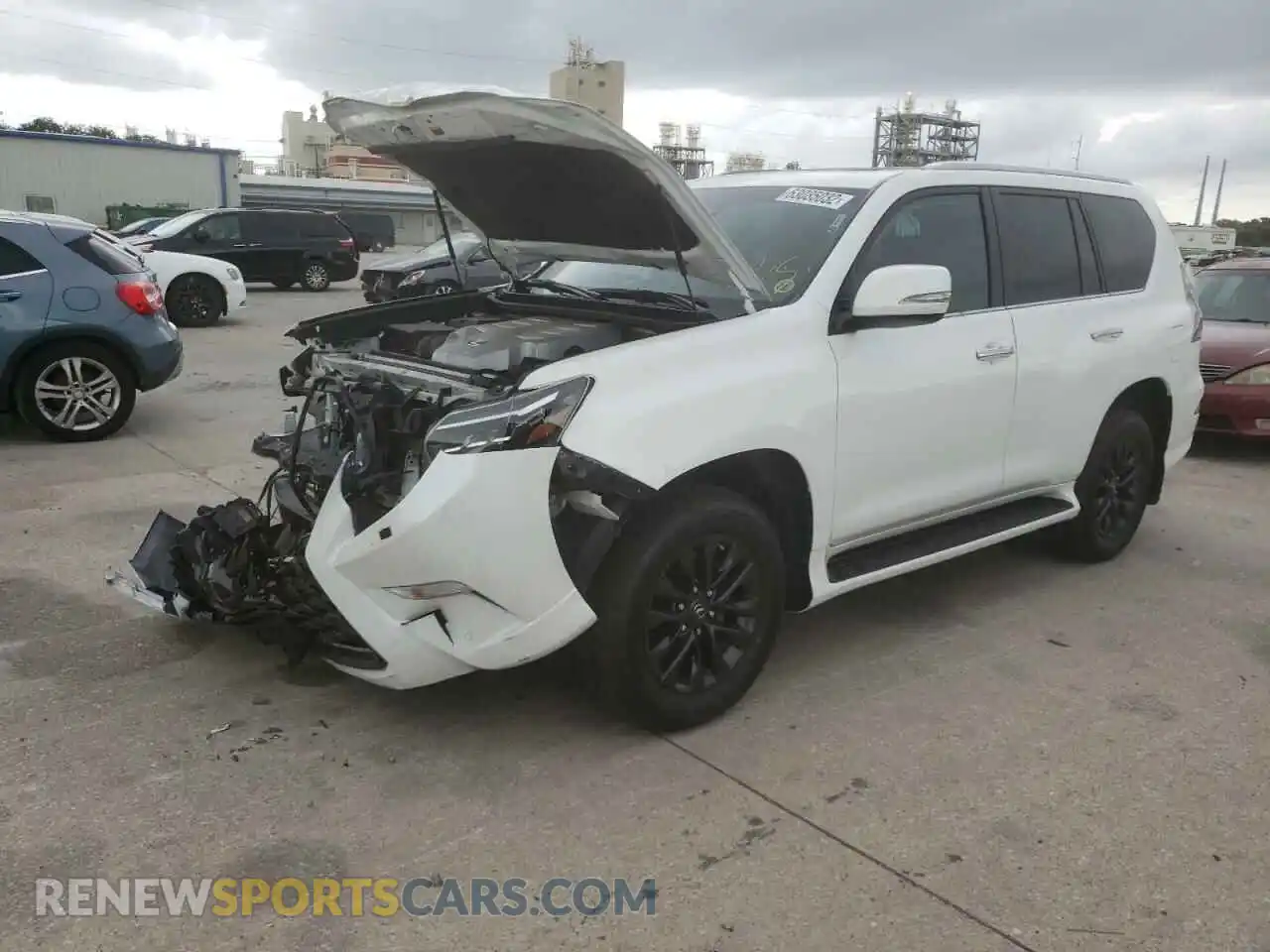 2 Photograph of a damaged car JTJAM7BX5M5283416 LEXUS GX 2021