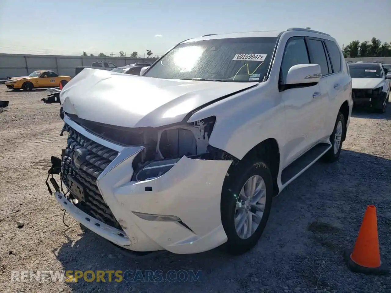 2 Photograph of a damaged car JTJAM7BX5M5293282 LEXUS GX 2021