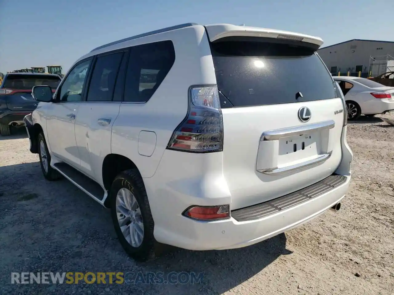 3 Photograph of a damaged car JTJAM7BX5M5293282 LEXUS GX 2021