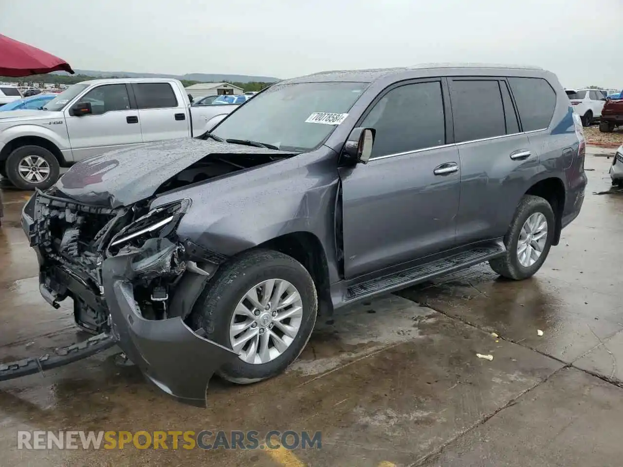 1 Photograph of a damaged car JTJAM7BX5M5299728 LEXUS GX 2021