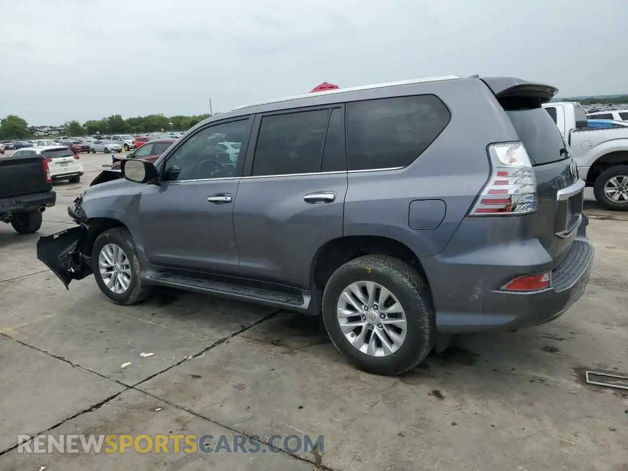 2 Photograph of a damaged car JTJAM7BX5M5299728 LEXUS GX 2021