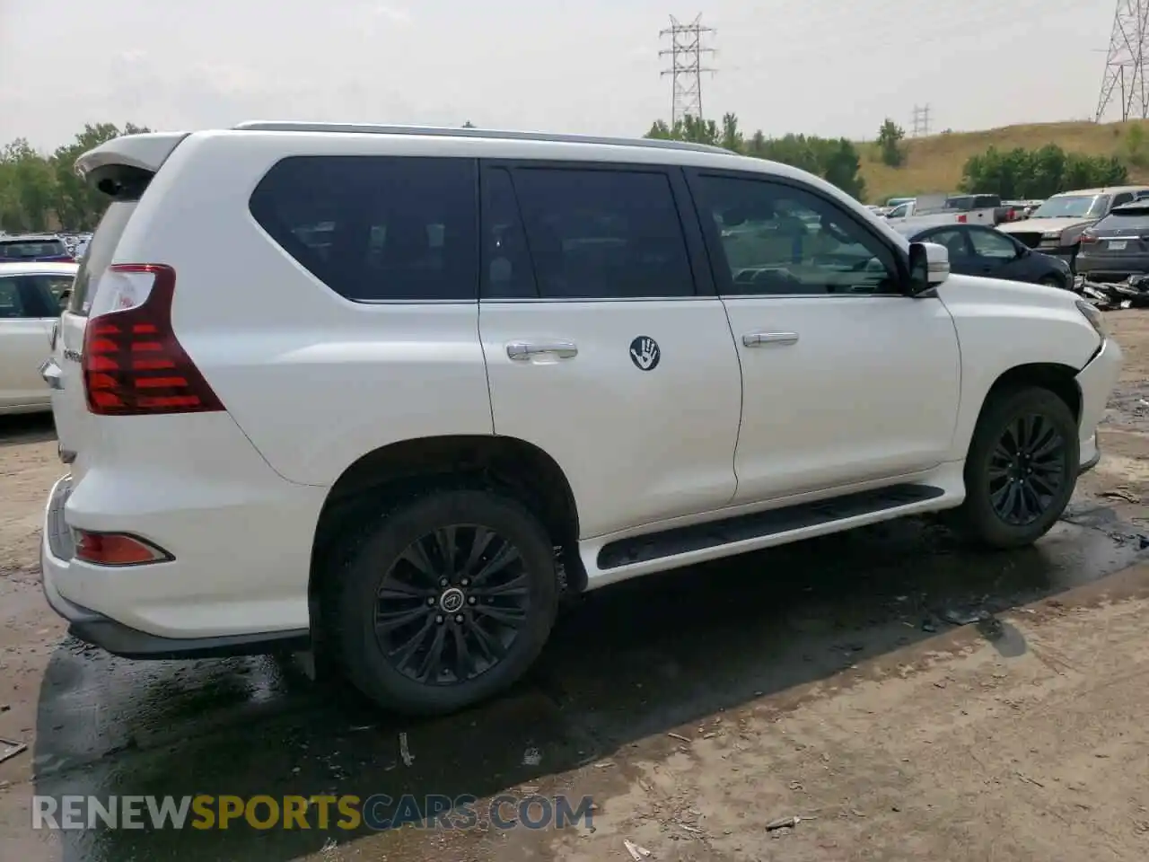 3 Photograph of a damaged car JTJAM7BX5M5302546 LEXUS GX 2021