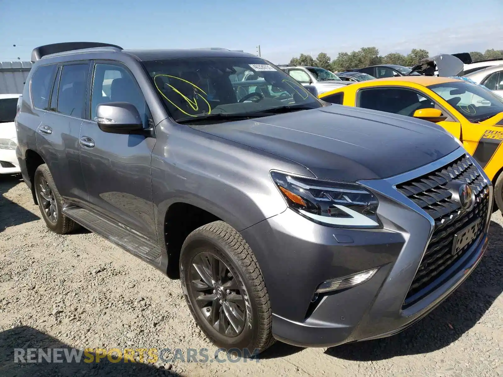 1 Photograph of a damaged car JTJAM7BX6M5279908 LEXUS GX 2021