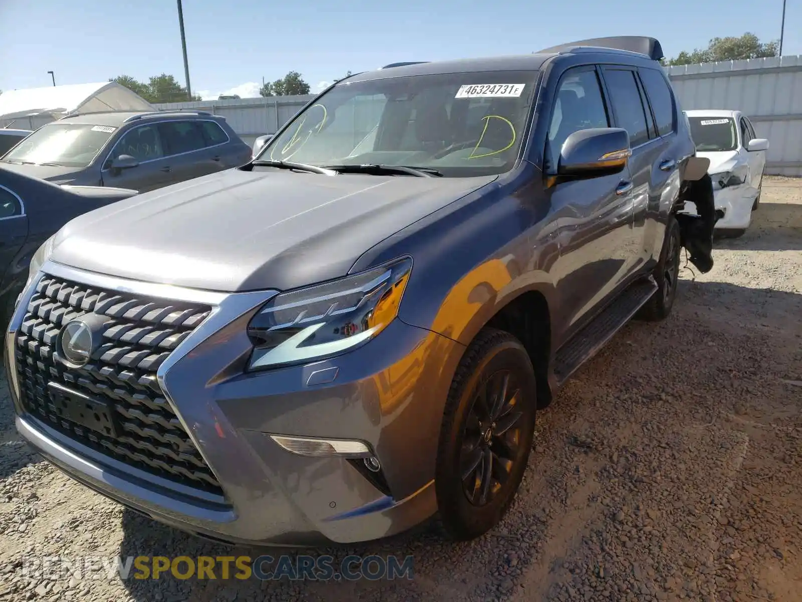 2 Photograph of a damaged car JTJAM7BX6M5279908 LEXUS GX 2021