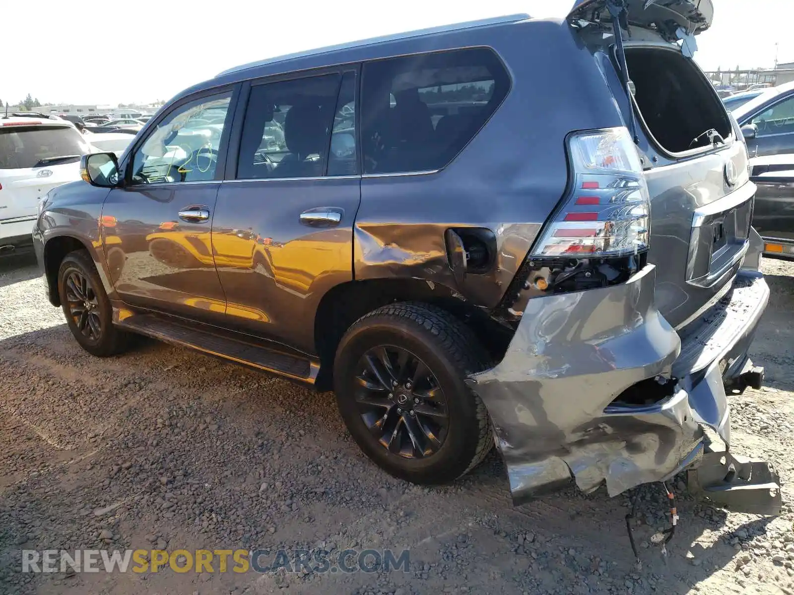 3 Photograph of a damaged car JTJAM7BX6M5279908 LEXUS GX 2021