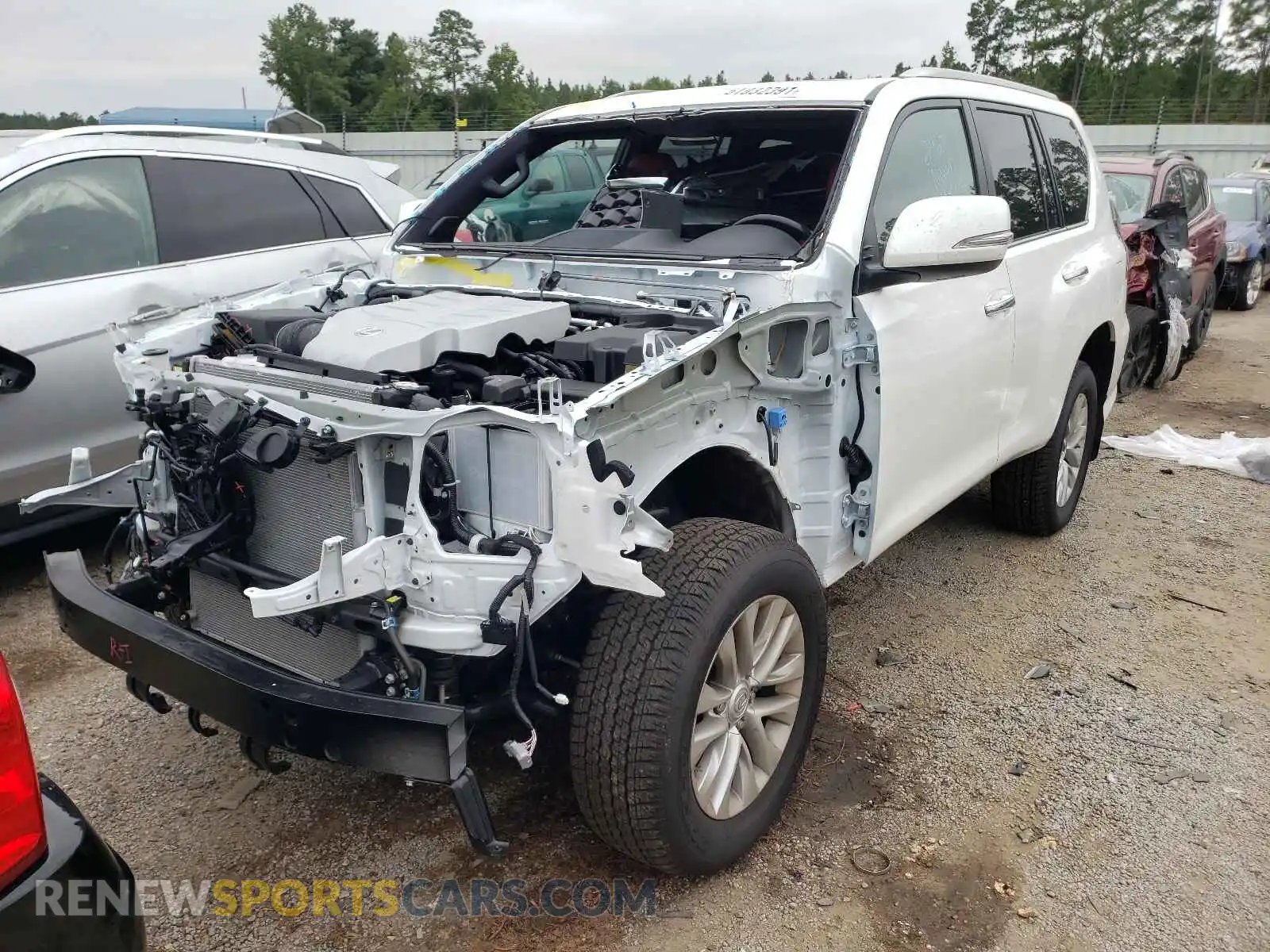 1 Photograph of a damaged car JTJAM7BX6M5291329 LEXUS GX 2021