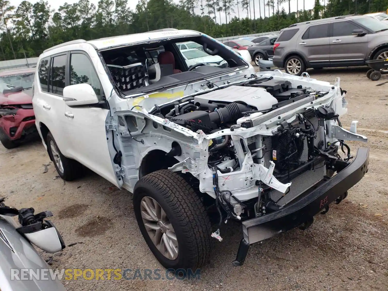 2 Photograph of a damaged car JTJAM7BX6M5291329 LEXUS GX 2021