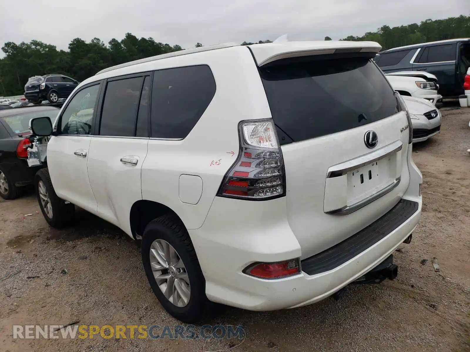 3 Photograph of a damaged car JTJAM7BX6M5291329 LEXUS GX 2021