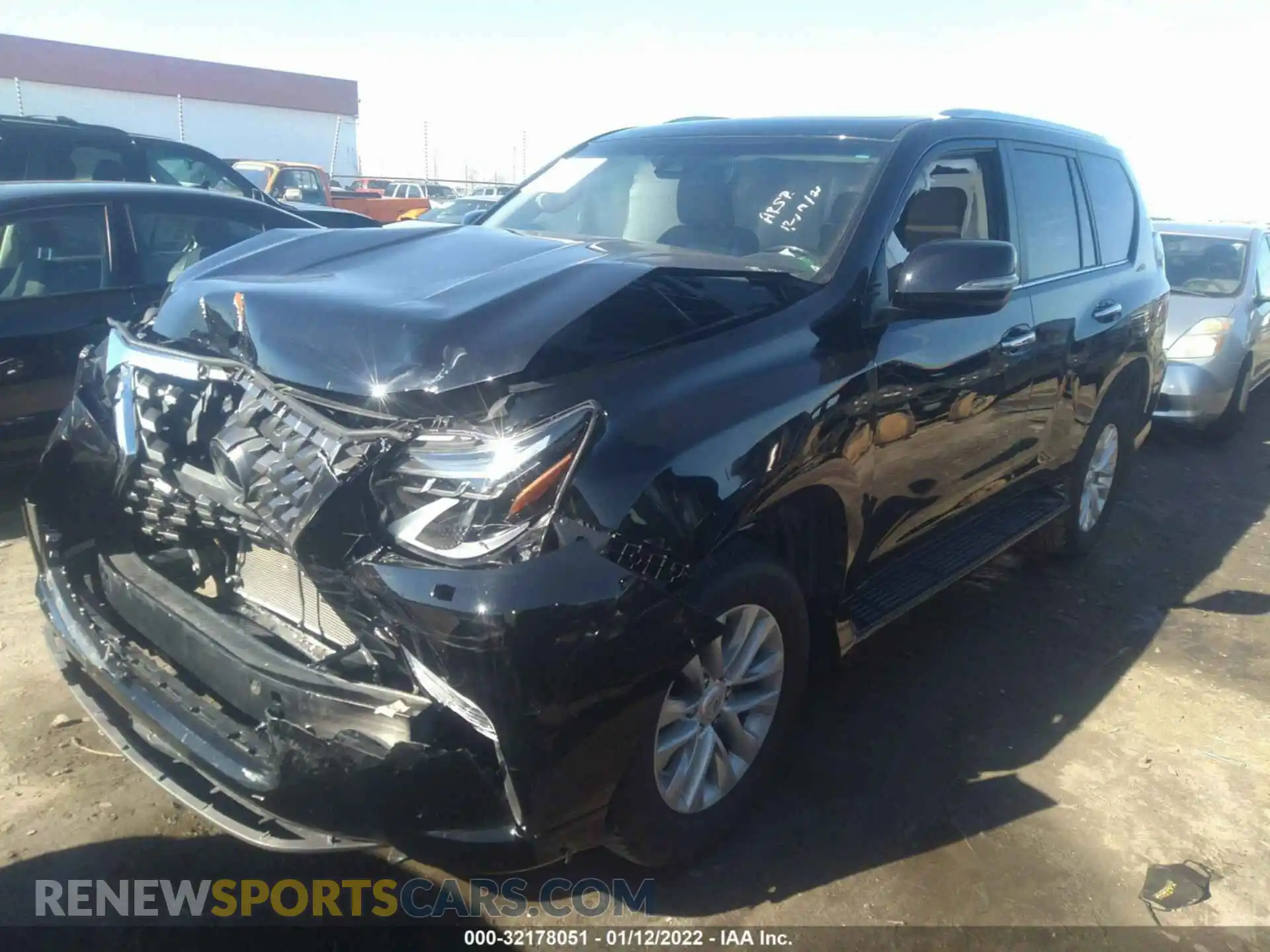 2 Photograph of a damaged car JTJAM7BX7M5276838 LEXUS GX 2021