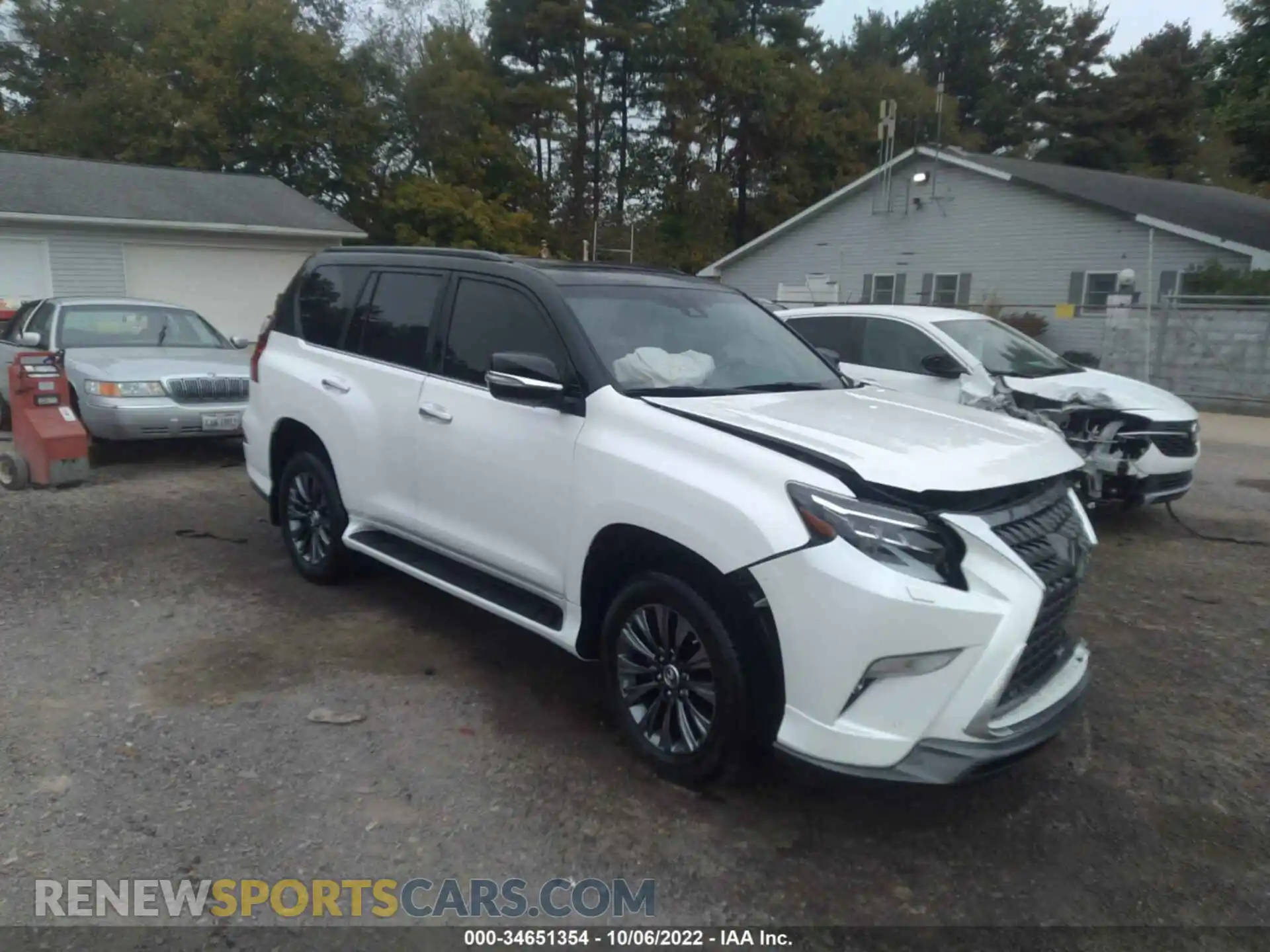 1 Photograph of a damaged car JTJAM7BX7M5278671 LEXUS GX 2021