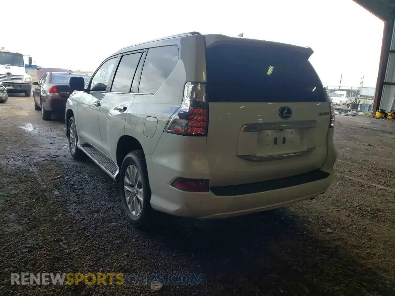 3 Photograph of a damaged car JTJAM7BX7M5280145 LEXUS GX 2021