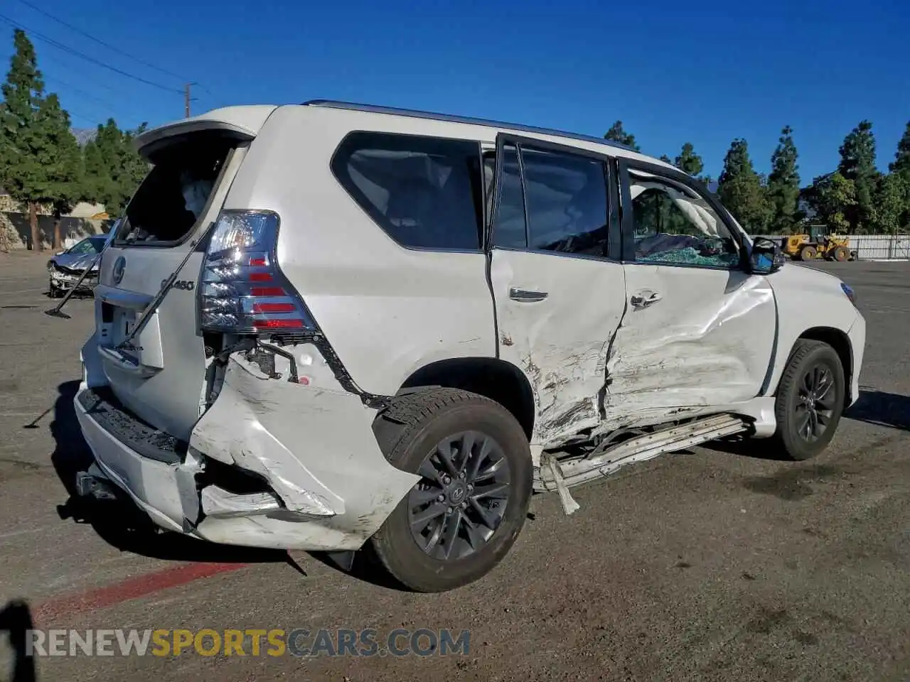 3 Photograph of a damaged car JTJAM7BX7M5292277 LEXUS GX 2021