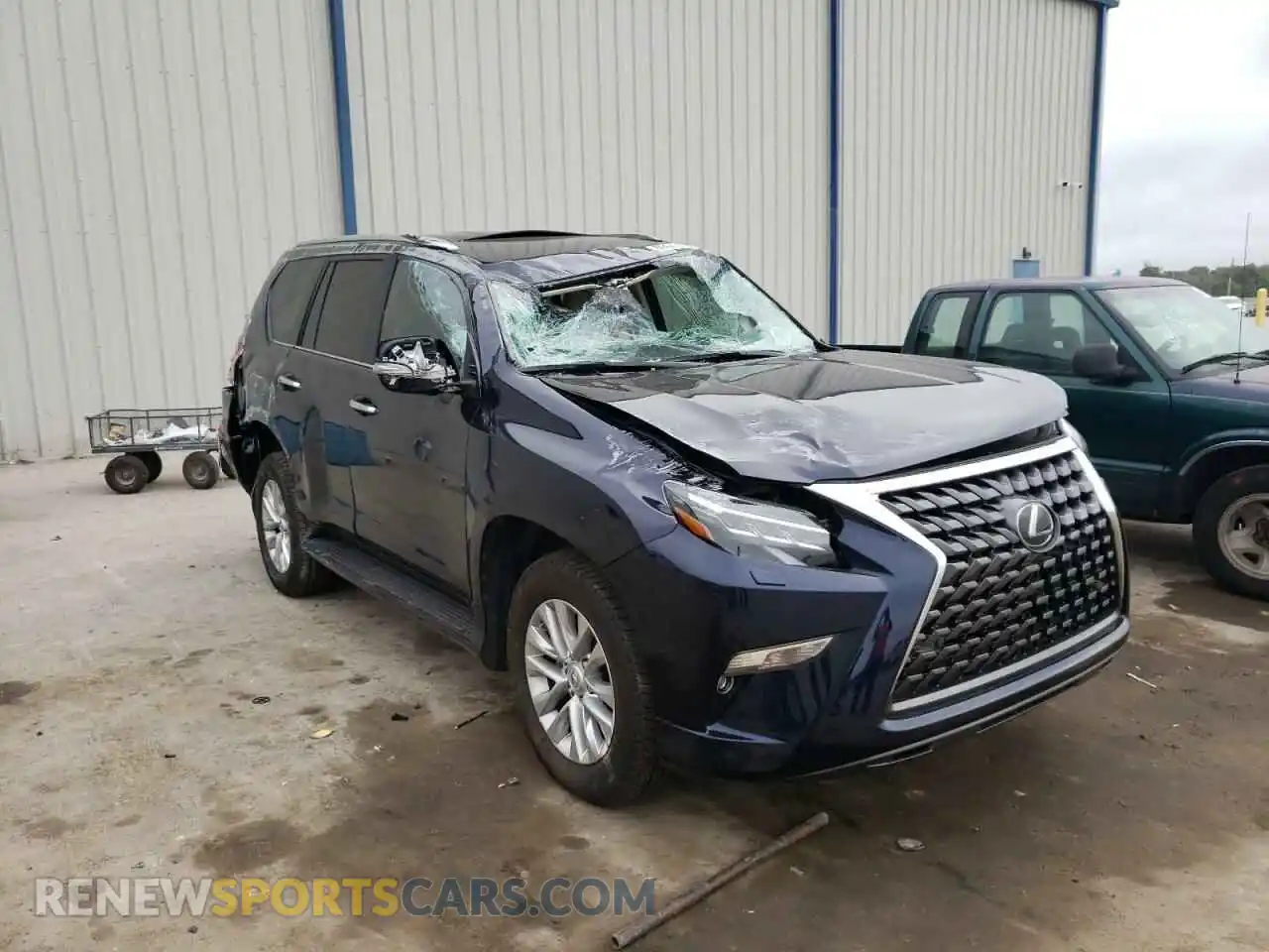 1 Photograph of a damaged car JTJAM7BX7M5295826 LEXUS GX 2021