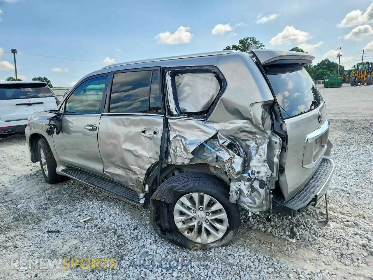 2 Фотография поврежденного автомобиля JTJAM7BX7M5297950 LEXUS GX 2021