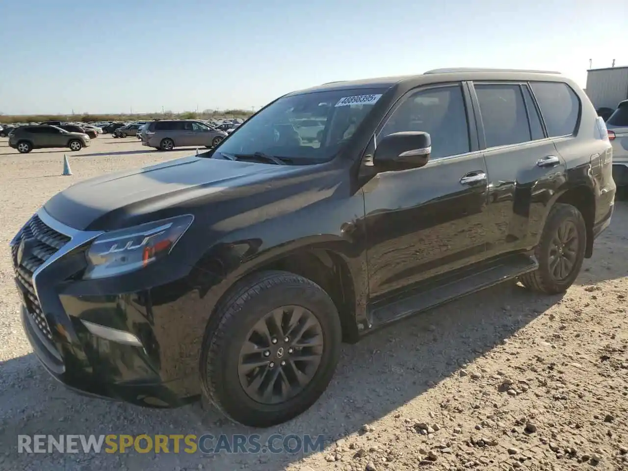 1 Photograph of a damaged car JTJAM7BX8M5276122 LEXUS GX 2021