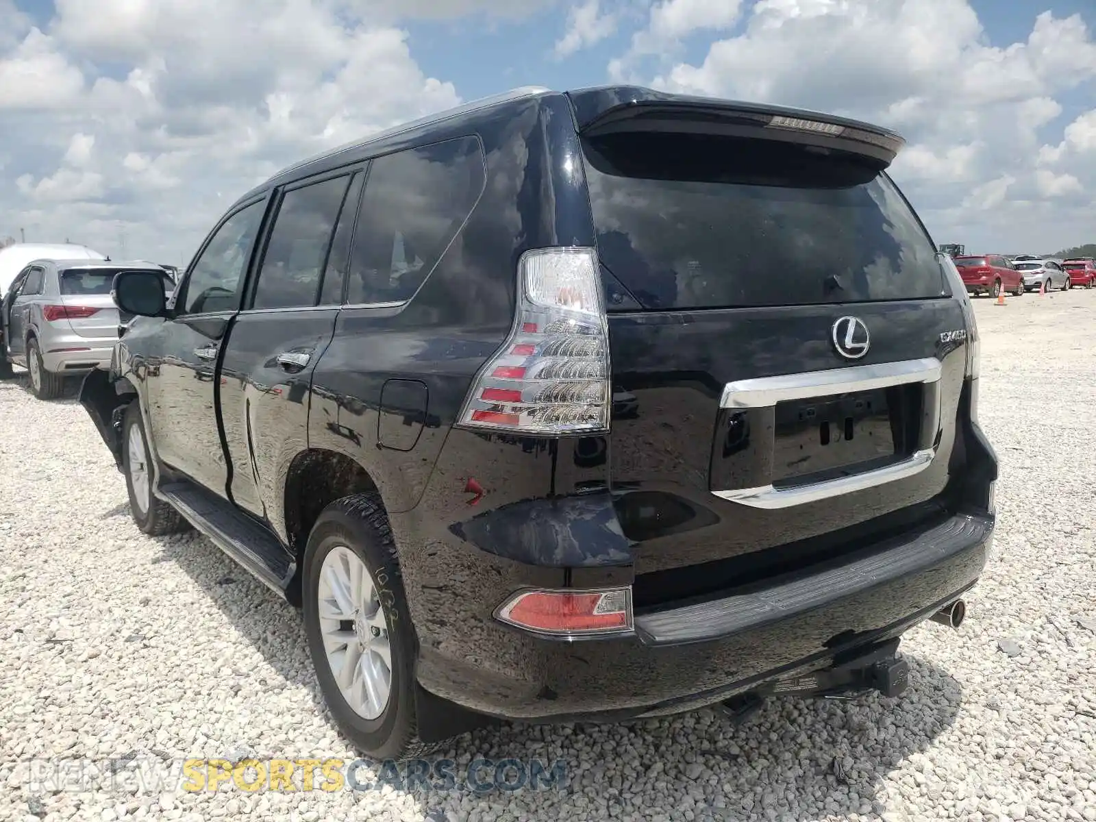 3 Photograph of a damaged car JTJAM7BX8M5295365 LEXUS GX 2021