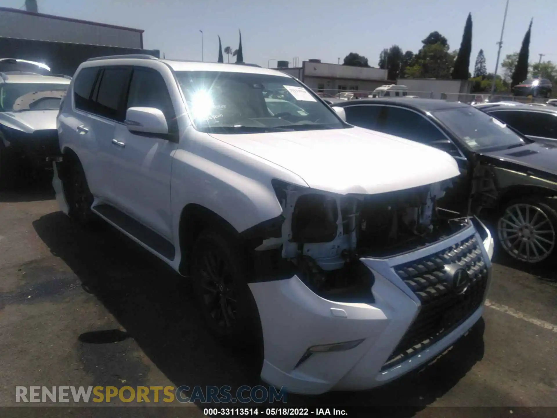 1 Photograph of a damaged car JTJAM7BX8M5295673 LEXUS GX 2021