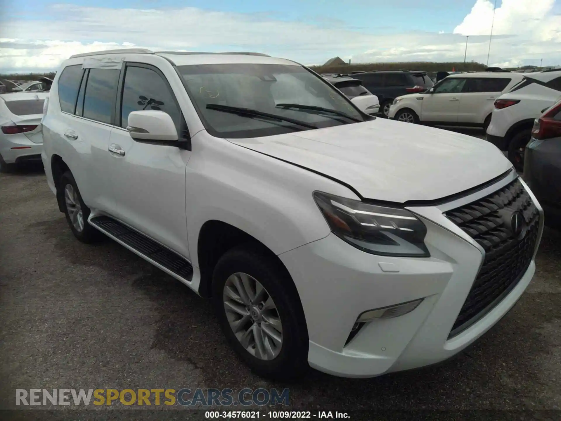 1 Photograph of a damaged car JTJAM7BX9M5271379 LEXUS GX 2021