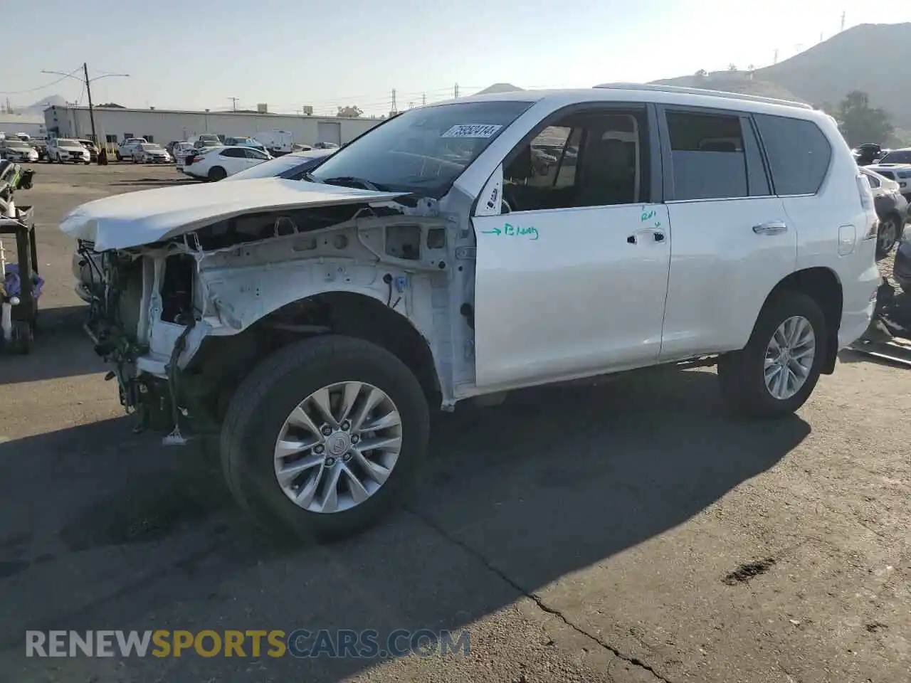 1 Photograph of a damaged car JTJAM7BX9M5272015 LEXUS GX 2021