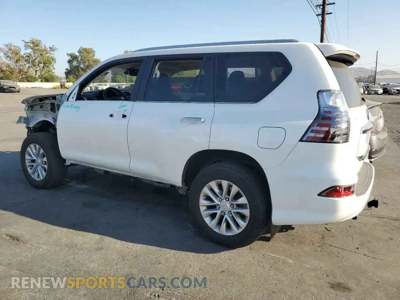 2 Photograph of a damaged car JTJAM7BX9M5272015 LEXUS GX 2021