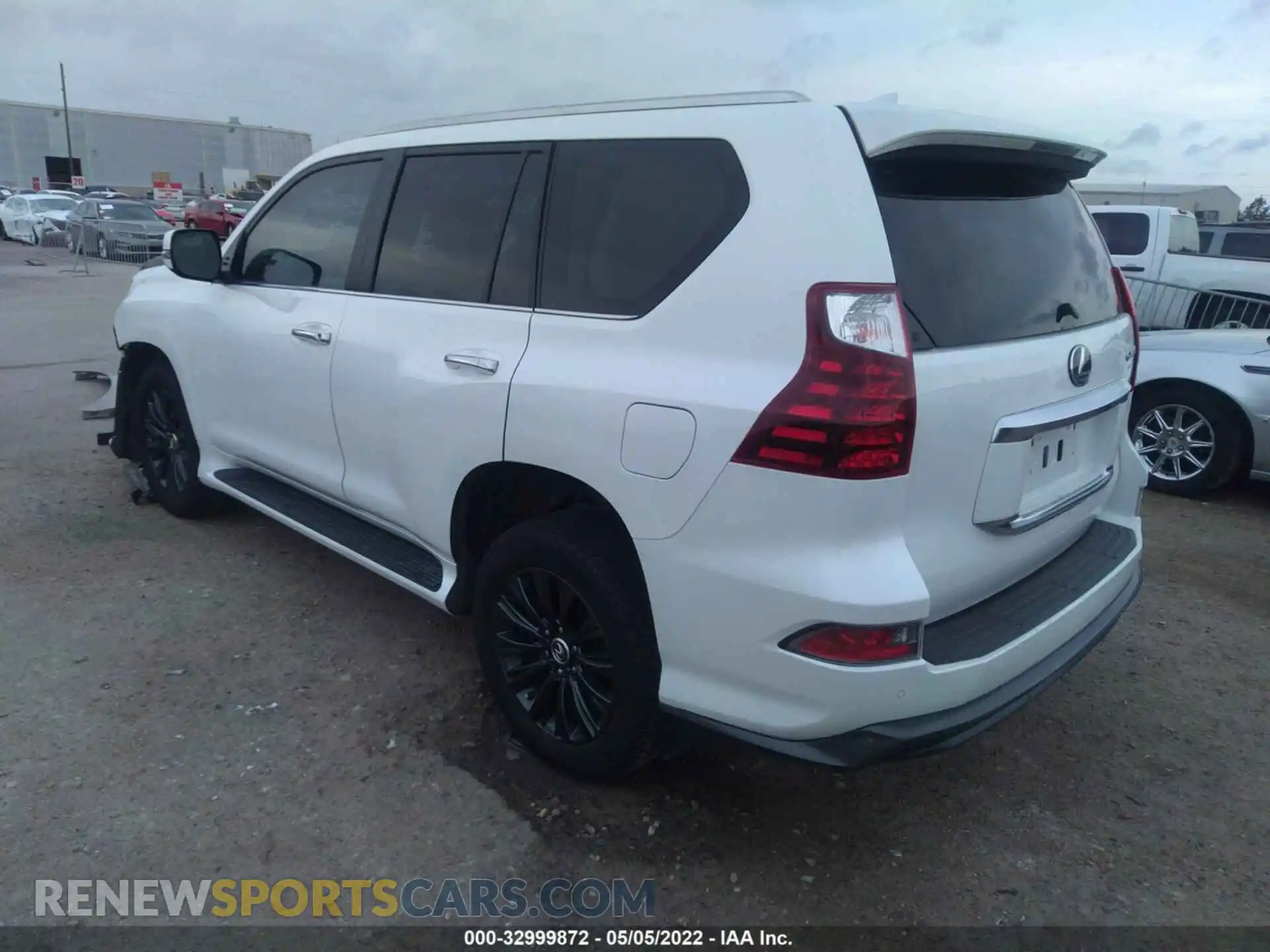 3 Фотография поврежденного автомобиля JTJAM7BX9M5288019 LEXUS GX 2021