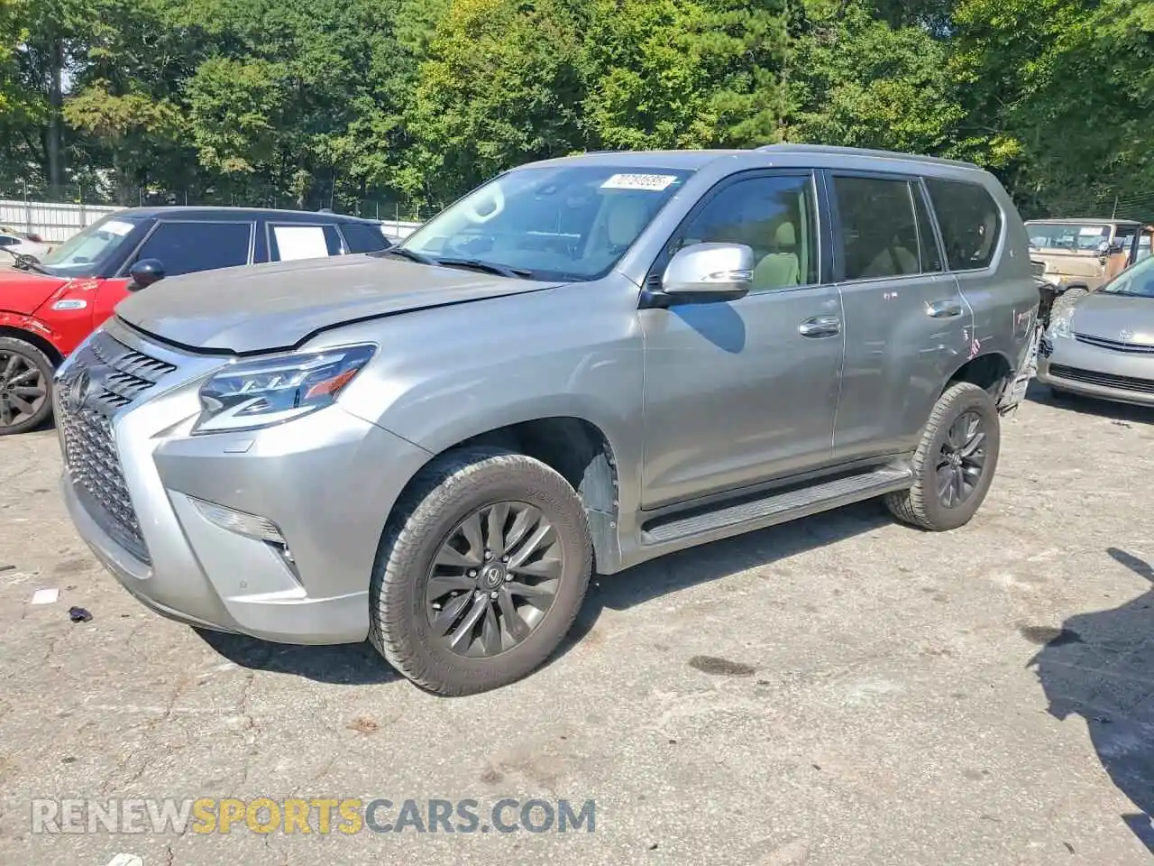 1 Photograph of a damaged car JTJAM7BX9M5294709 LEXUS GX 2021