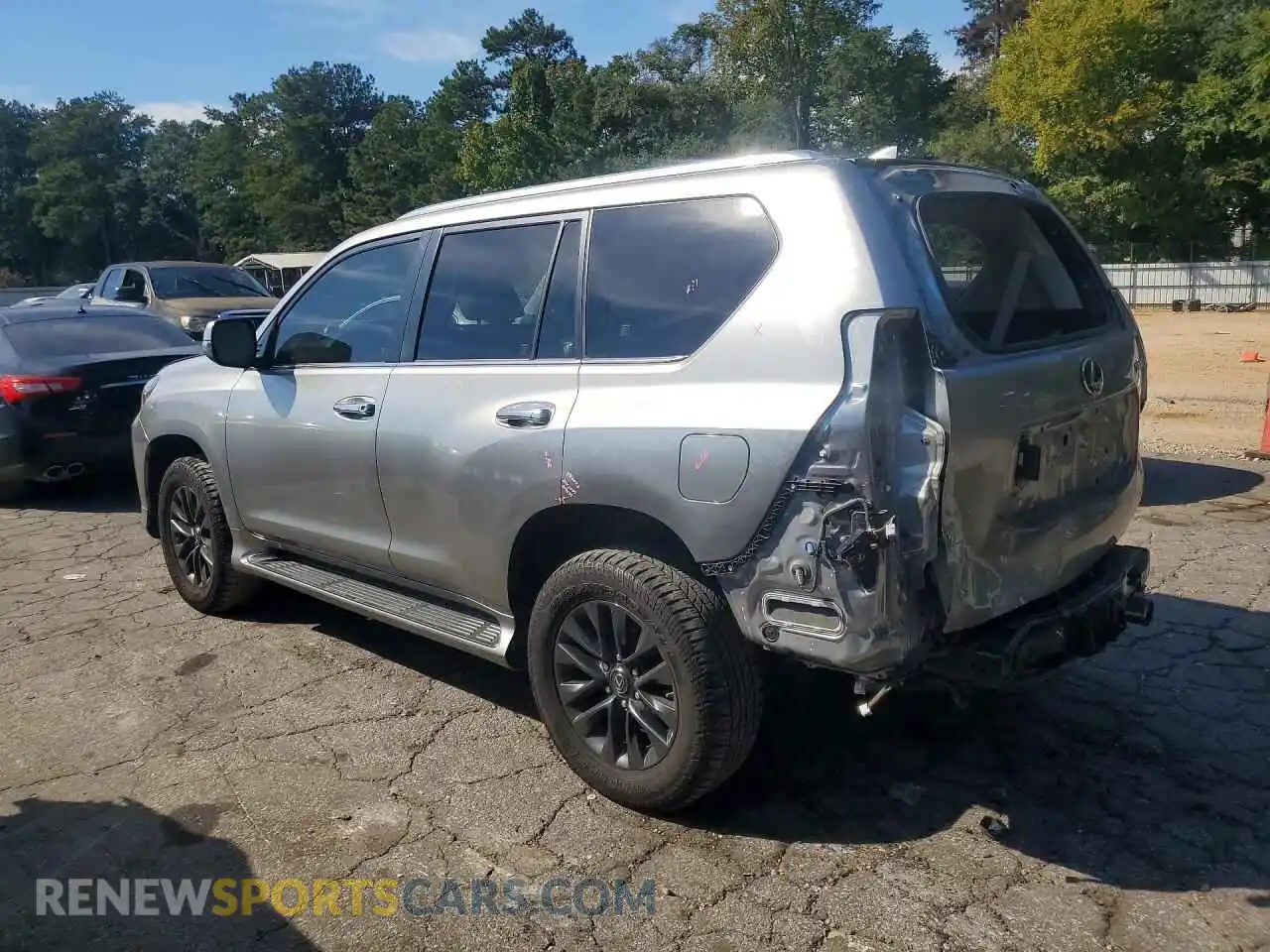 2 Photograph of a damaged car JTJAM7BX9M5294709 LEXUS GX 2021